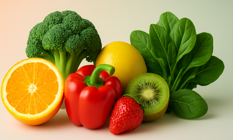 C Vitamini İçeren Meyve ve Sebzeler